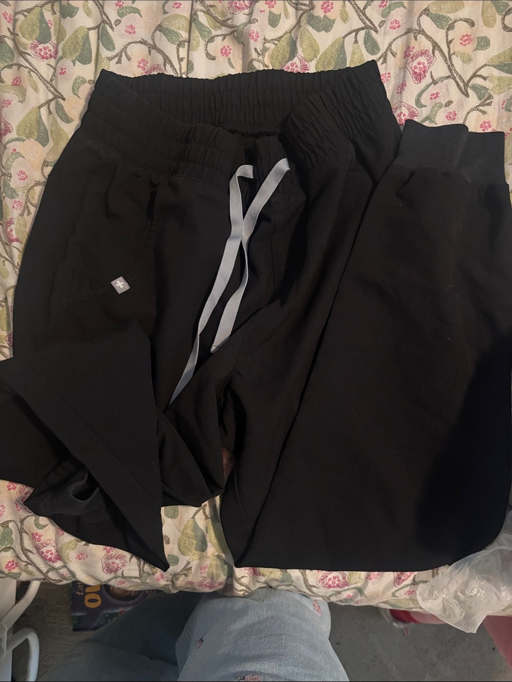 Figs black joggers